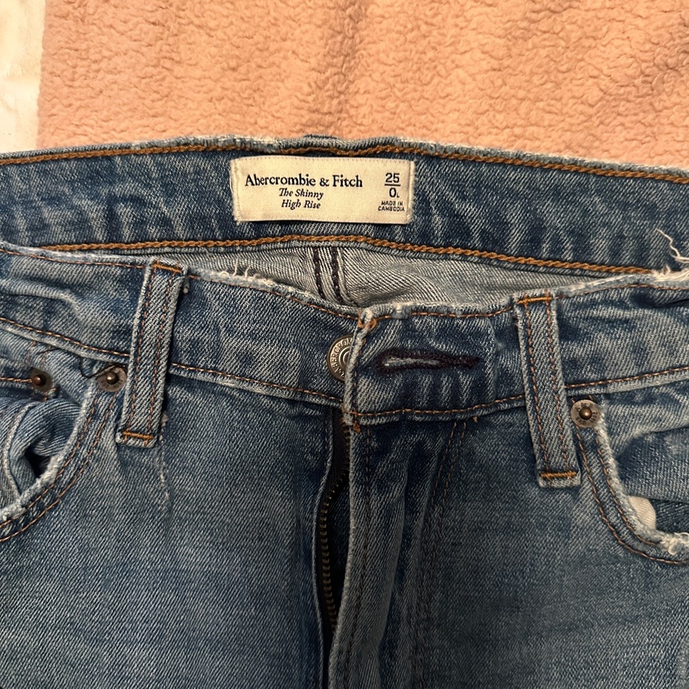 Abercrombie & Fitch Light Blue Denim Jeans